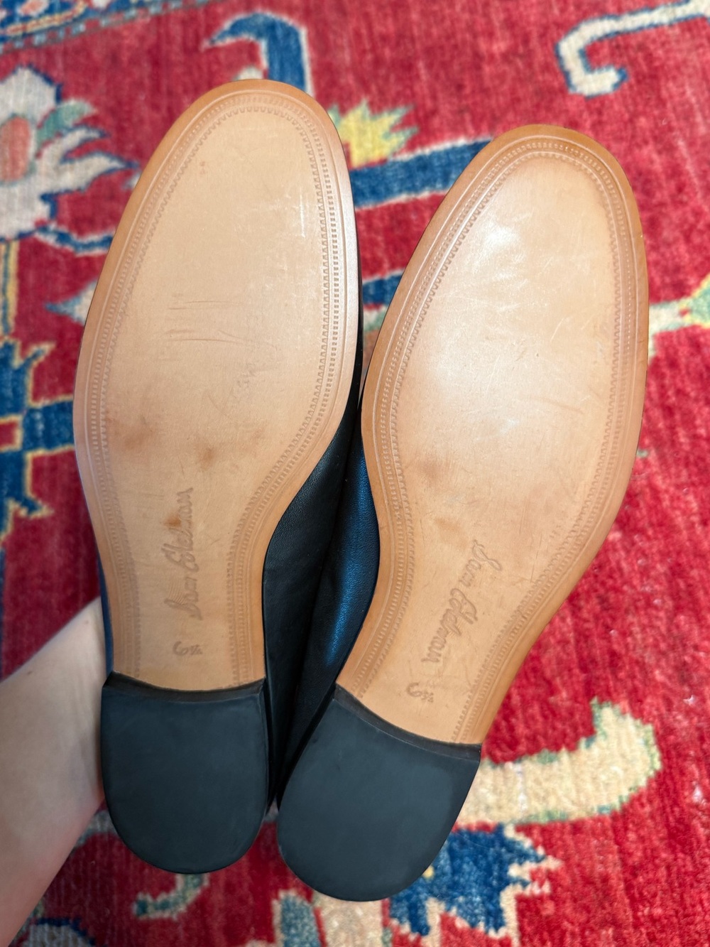 NWOT Sam Edelman Lior Black Leather Loafers | 6.5 - Picture 14 of 16